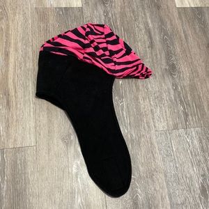 Helmet Cover Pink Black